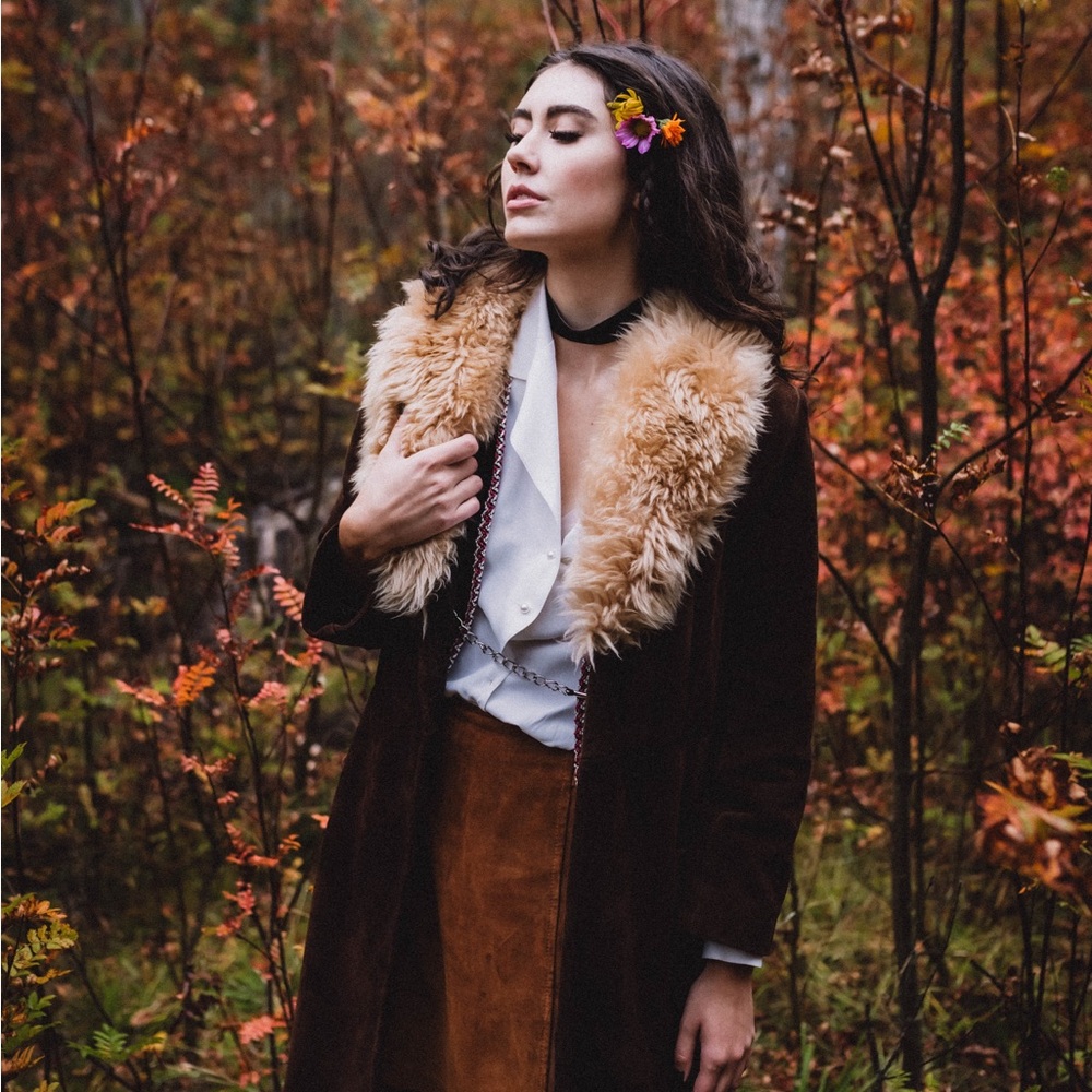 Rare Vintage 70s Shearling Penny Lane jacket